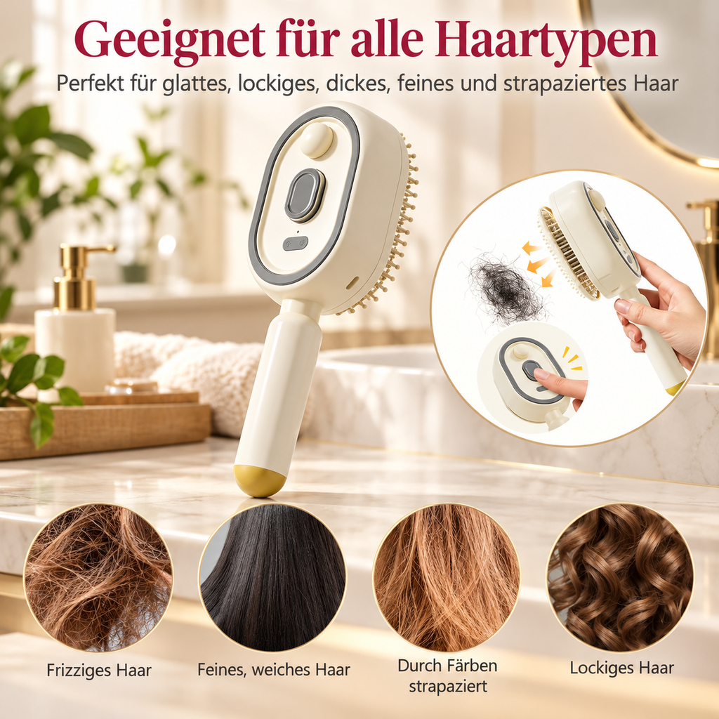 Elektrische Sprüh-Haarbürste