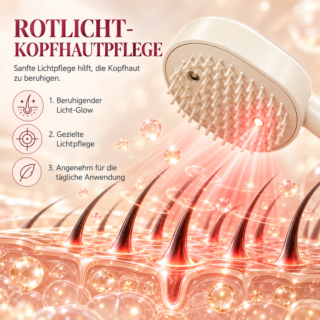 Elektrische Sprüh-Haarbürste
